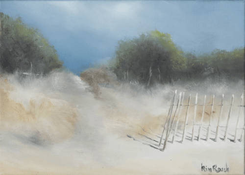 Dune 6 - Huile sur toile - 46x34