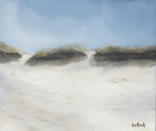 Dune 7 - Huile sur toile - 55x47