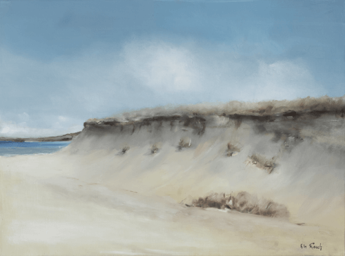 Dune 8 - Huile sur toile - 73x54